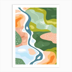 Abstract Landscape 11 Art Print