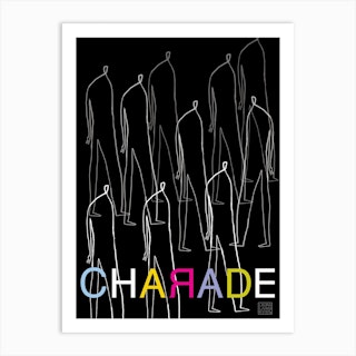 Charade Art Print