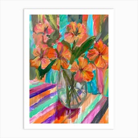 Flowers In A Vase 107 Art Print