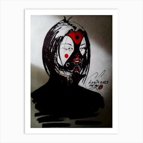 Kabuki Girls #2 Art Print