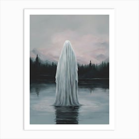 Ghost In The Water Art Print