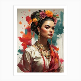 Frida Kahlo 7 Art Print