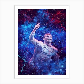 Cristiano Ronaldo 3 Art Print