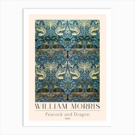 William Morris Feather And Dragon Art Print