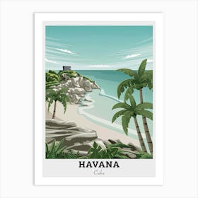 Havana, Cuba Travel 1 Art Print