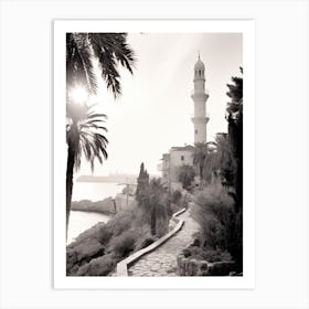 Antalya, Turkey, Photography In Black And White 5 Art Print