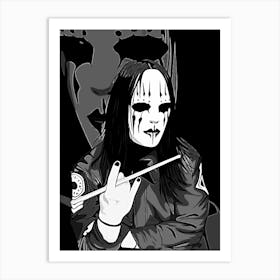 Joey Jordison slipknot band music 3 Art Print