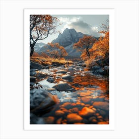 Autumn In Scotland Art Print