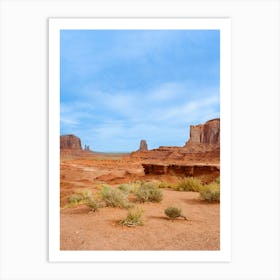 Monument Valley XVI on Film Art Print