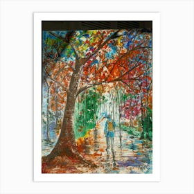 A Walk In The Woods Art Print