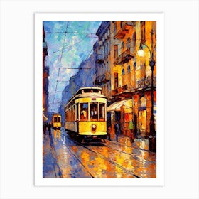 Istikal Avenue Pixel Art 10 Art Print