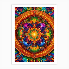 Colors of Life Art Print