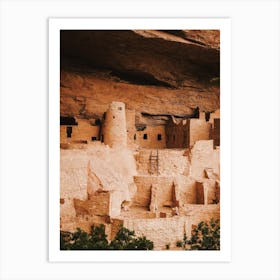 Desert Indian Ruins Art Print