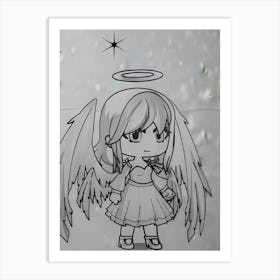 Angel Art Print