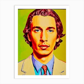 Adam Driver Colourful Pop Movies Art Movies Art Print