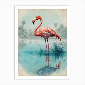 Flamingo 16 Art Print