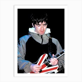 rockstar Noel Gallagher oasis music band 7 Art Print