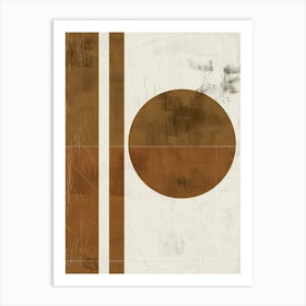 Tegucigalpa Visionary Space Minimalist Bauhaus Art Print