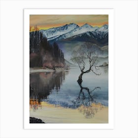 Lake Wanaka Art Print