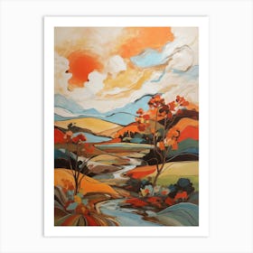 Autumn Landscape Art Print