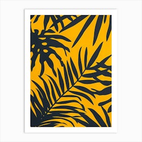 Tropical Leaves 61 Art Print