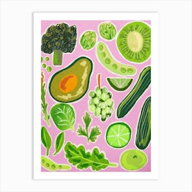 Vegetables Canvas Art Art Print