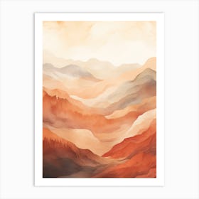 Landscape Painting Art Print