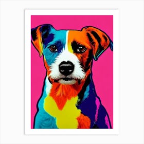 Fox Terrier (Smooth) Andy Warhol Style Dog Art Print