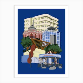 Tel Aviv Art Print