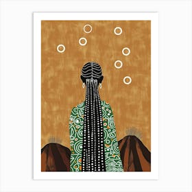 African Woman 205 Art Print