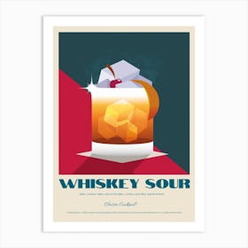 The Whiskey Sour Art Print
