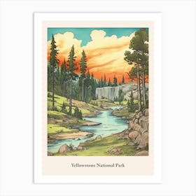 Yellowstone National Park Art Print