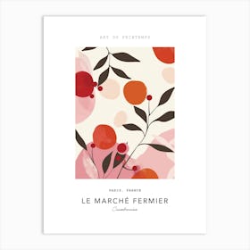 Cranberries Le Marche Fermier Poster 3 Art Print