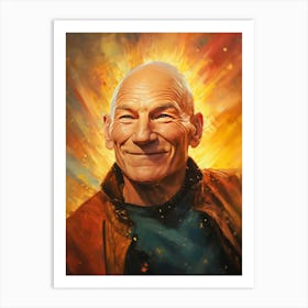 Patrick Stewart (3) Art Print