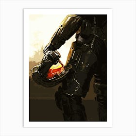 Halo gaming movie Art Print