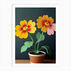 Paper Flowers 1 Art Print