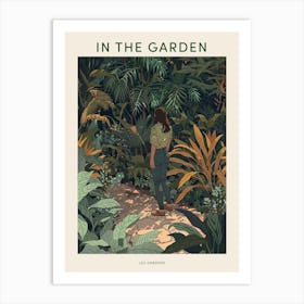 In The Garden Poster Leu Gardens Usa 1 Art Print