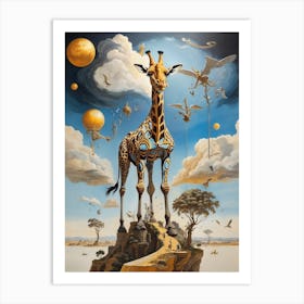 Giraffe Art Print