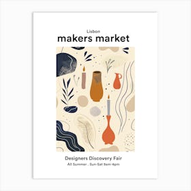 Lisbon Designers Discovery Fair Art Print