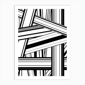 Lines Art Print