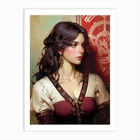 Renaissance Woman Art Print