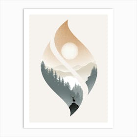 Fire Elemental Art Print