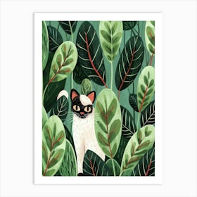 Siamese Cat 8 Art Print