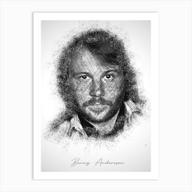 Benny Andersson Abba Art Print