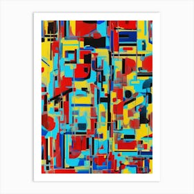 Abstract Painting 795 Art Print