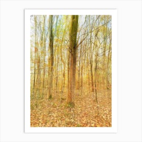 Autumn Maze Art Print