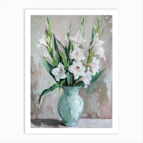A World Of Flowers Gladiolus 2 Painting Art Print
