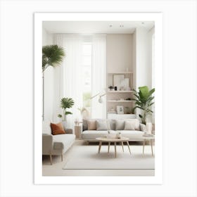 Modern Living Room 16 Art Print