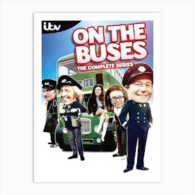 On The Buses Tv Show Art Print