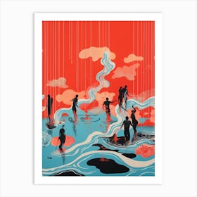 'The Rain' Art Print